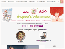 Tablet Screenshot of le-regard-d-elsa.com